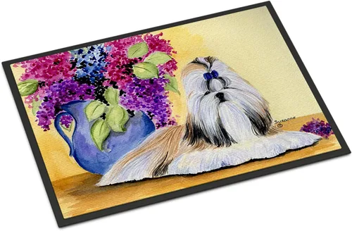 Miniatura 141 de Caroline's Treasures SS8220MAT - Felpudo afgano de 18 x 27 pulgadas, para interiores y exteriores, para entrada, antideslizante, lavable, de pelo