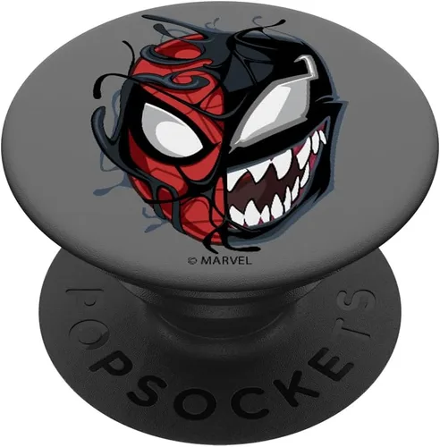 Miniatura 7 de Marvel Spider-Man Venom - PopSockets PopGrip: agarre intercambiable para teléfonos y tabletas PopSockets MagSafe PopGrip para iPhone