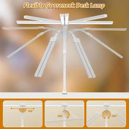 Miniatura 7 de Generic Lámpara de escritorio led (blanca), RBT-DL-S01