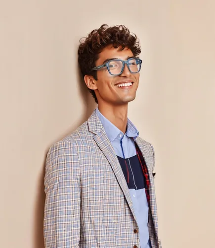 Miniatura 2 de VISOONE Gafas de luz azul de bloqueo con montura cuadrada extragrande de moda para computadora para mujeres y hombres BENNETT Azul Nilo