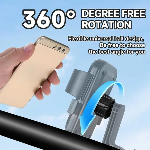 Miniatura 5 de Runhike Soporte de Teléfono para Bicicleta Eléctrica, a Prueba de Golpes y Antivibraciones Soporte de Teléfono para Bicicleta Eléctrica
