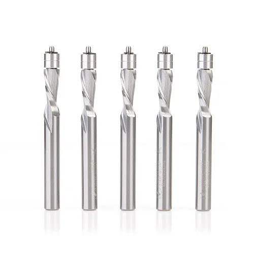 Miniatura 2 de Amana Tool - 51432 Carburo Sólido Invectra Aluminio Laminado Trim 1/4 Dia x 5/8 x 1/2