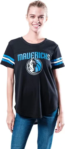 Miniatura 11 de Ultra Game - Camiseta de malla súper suave oficial de la NBA para mujer Negro