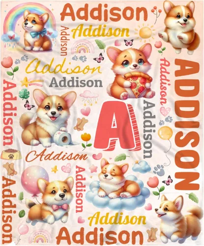 Miniatura 42 de Manta preescolar personalizada de bulldog para bebés, niños y niñas, sábanas de franela personalizadas súper suaves y ligeras, decoración para cuna