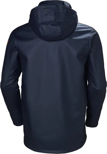 Miniatura 4 de Helly Hansen Workwear Gale Waterproof Jackets for Men Made from Heavy-Duty Polyurethane on Polyester Knit for High Mobility