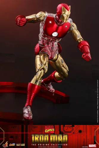 Miniatura 13 de Hot Toys 1:6 Iron Man - Colección Origins, multicolor