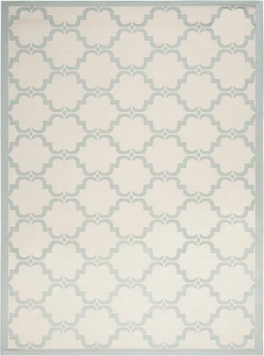 Miniatura 57 de SAFAVIEH Alfombra lavable al aire libre Courtyard Collection - 9 x 12 pies, beige y terracota, no desprende pelusa y fácil limpieza, ideal