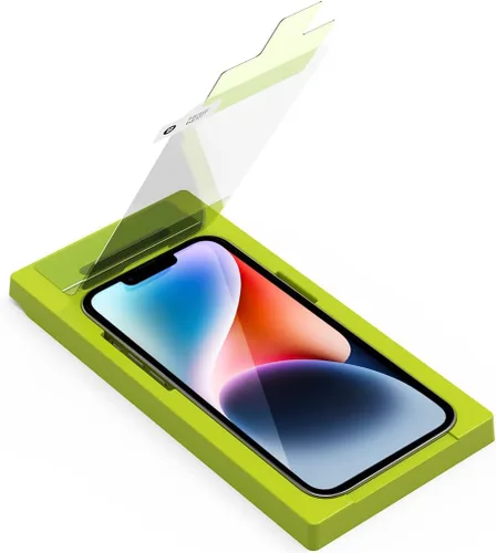 Miniatura 2 de PureGear Protector de pantalla de vidrio templado HD de máxima claridad para Apple iPhone 14 Plus (2022) de 6.7 pulgadas, tacto + precisión, ajuste