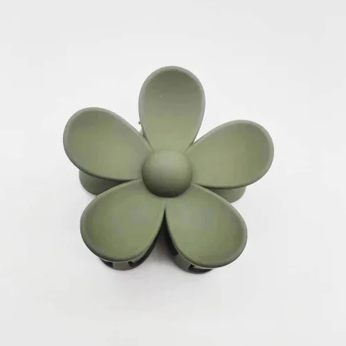 Miniatura 4 de Pinzas de garra de flores para el cabello Fuerte sujeción y pinzas antideslizantes para cabello grueso Pinzas grandes de margaritas Pinzas