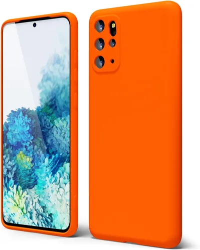 Miniatura 8 de oakxco Funda para teléfono Samsung Galaxy S21 Ultra con agarre de silicona líquida, bonita funda delgada y delgada de goma suave de TPU lisa