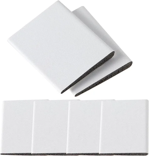 QDiShi 6 sellos autoadhesivos para esquinas de puerta, sello de marco de puerta, burletes de espuma para protección contra corrientes de aire, para