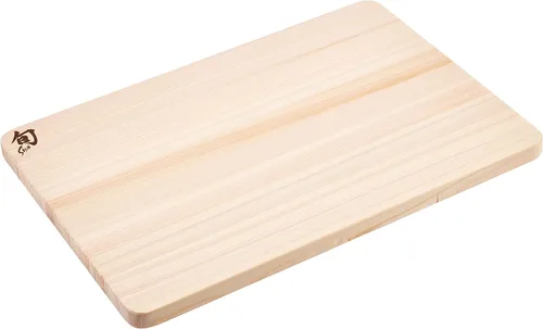 Miniatura 4 de Shun Cutlery - Tabla de cortar grande Hinoki, 17.75" x 11.75" pulgadas, tabla de cortar japonesa de madera grande para cocina, madera medianamente