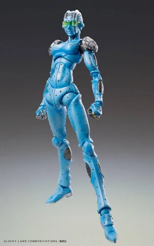 Miniatura 2 de MediCos JoJo's Bizarre Adventure Part 6: Chozo Kado Stone Free Super Action Figure, multicolor
