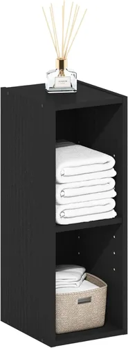 Miniatura 20 de Furinno Fulda Estantería de Libros, Estantería Estrecha de 2 Niveles, Librero con Estante de Almacenamiento de 6 Pulgadas de Ancho, 9.3 x 5.9 x 21.2