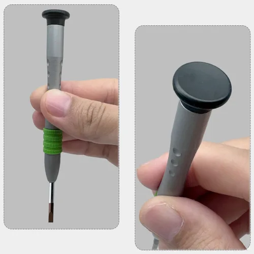 Miniatura 5 de Destornillador de cabeza plana de 0.118 in, destornillador ranurado de precisión -0.118 in, hoja plana de acero de alta aleación S2, punta Cabeza