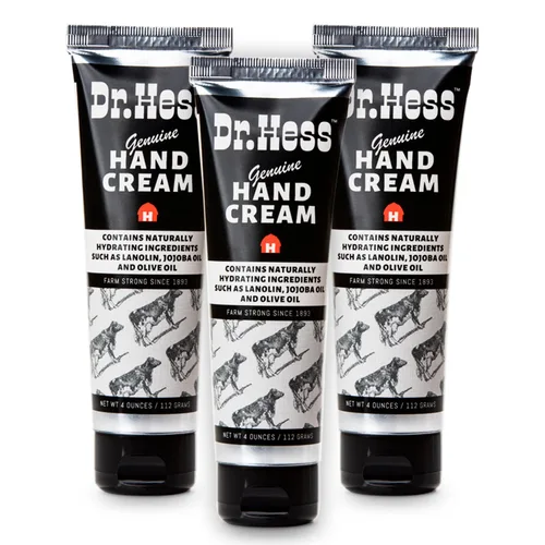 Miniatura 8 de Dr. Hess Crema de manos genuina, loción nutritiva y suavizante para manos y talones secos y agrietados, alivio del eccema, con lanolina, cera