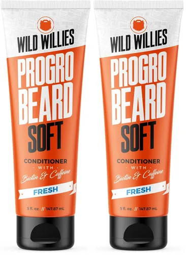 Miniatura 9 de Wild Willies Champú para barba con biotina y cafeína – Nutre y fortalece – Lavado facial hidratante anticaspa para hombres de todo tipo de barba