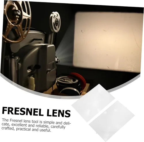 Miniatura 3 de Healifty Lente Fresnel de alta definición 5.51X3.54 pulgadas Lente óptica Pmma para proyector de repuesto Paquete de 2 proyectores de alta