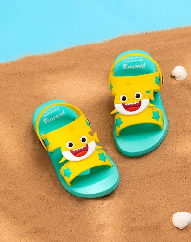 Miniatura 2 de Baby Shark Sandalias para niños y niñas con correa de apoyo para el verano
