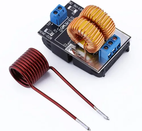 Miniatura 7 de TOPINCN ZVS Módulo de potencia de calentamiento por inducción de 120 W con bobina de calentador, 5 V-12 V ajustable para uso industrial, bricolaje
