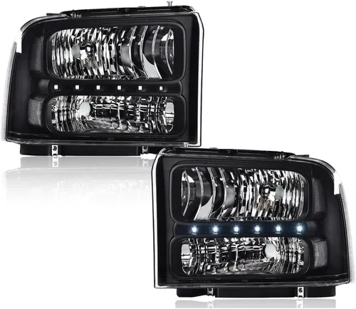 Miniatura 20 de GRAND ORANGE - Juego de faros delanteros, compatible con Ford F250 F350 F450 F550 1999-2004, para Ford Excursion 2000-2004, lado del conductor