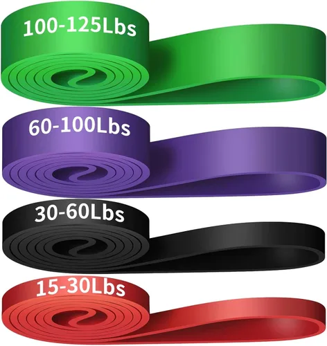 Miniatura 8 de Alllvocles Resistance Band, Pull Up Bands, Pull Up Assistance Bands, Workout Bands, Exercise Bands, Resistance Bands Set for Legs, Working Out