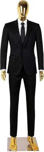 Miniatura 23 de Kinfant Maniquí de cuerpo completo para mujer, soporte de maniquí desmontable de 6 pies con base de metal, modelo de vestido ajustable para tienda