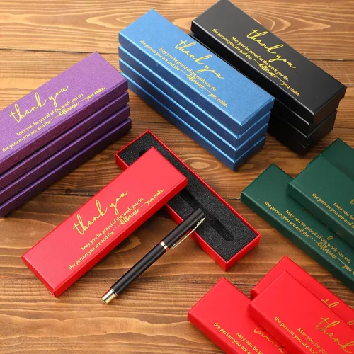 Miniatura 5 de Fulmoon 24 cajas inspiradoras para bolígrafos para el Día del Padre, cajas vacías para bolígrafos de agradecimiento para exhibir joyas, estuches