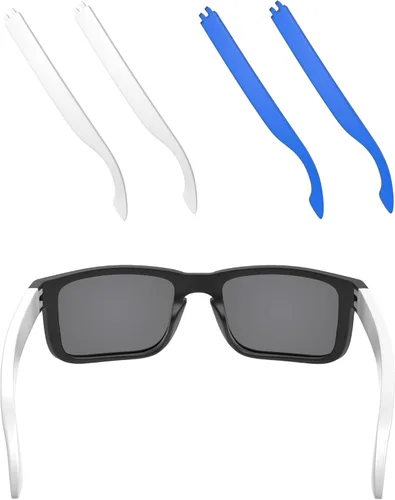 Miniatura 6 de EZReplace 1 par/2 pares de patillas de repuesto para gafas de sol Oakley Holbrook OO9102 OO9244/Holbrook XL OO9417 Negro