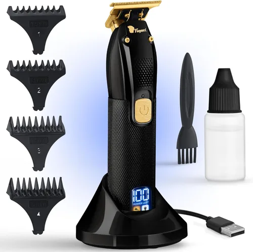 Fagaci Cortadora de pelo para hombre, Turbo Power con corte preciso, cuchillas ajustadas de cero huecos para cortes limpios y finos