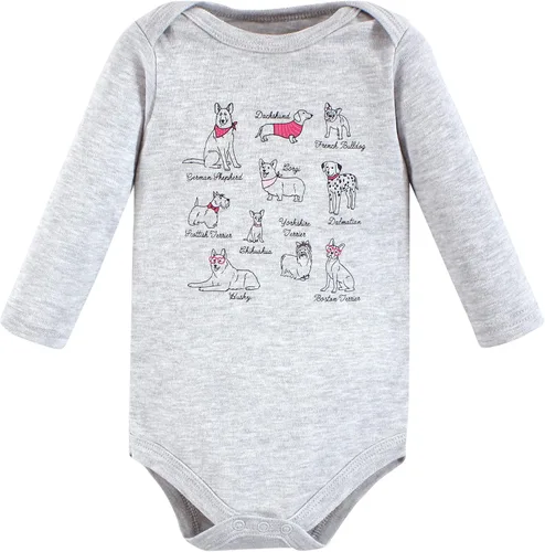 Miniatura 15 de Hudson Baby Baby Girl's Cotton Long-Sleeve Bodysuits 7-Pack