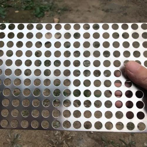 Miniatura 6 de Hojas de metal perforadas - Hoja de acero inoxidable perforada - Lámina de metal con agujeros - 20GA 0.4 Pulgadas de agujero 19.3 Pulgadas X 19.3
