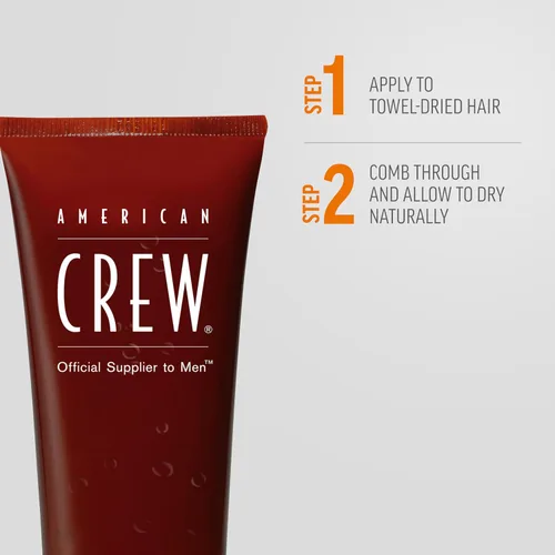 Miniatura 5 de American Crew Gel para el cabello para hombre, fijación ligera con bajo brillo, producto de peinado regalo para él, 8.4 onzas líquidas