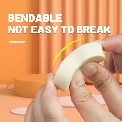 Miniatura 3 de Yplus Eraser Line - Borradores de lápiz de hipolímero para la oficina escolar, lindo borrador de goma blanca para niños, artista sin residuos, 6