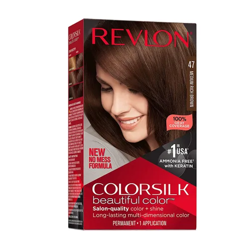 Miniatura 35 de Revlon Colorsilk - Tinte para el cabello, rubio ceniza oscuro, paquete de 3 unidades 60 rubio ceniza oscuro
