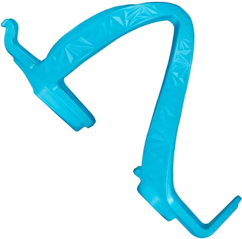 Supacaz Fly Cage Poly Neon Blue - Soporte para botella de agua de ciclismo para bicicleta de carretera + bicicleta de montaña MTB
