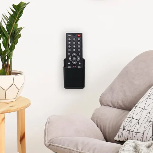 Miniatura 4 de 3 paquetes de soporte de pared para control remoto, soporte para control remoto de TV, soporte para controlador autoadhesivo, soporte para bolígrafo