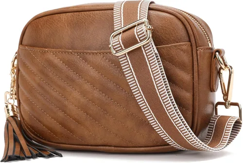 Miniatura 24 de lola mae Bolso bandolera acolchado, bolso de hombro de diseño moderno Shoulder Purse