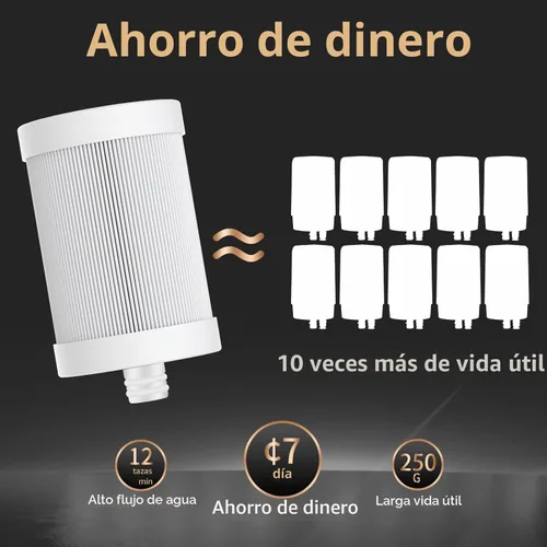 Miniatura 6 de WINGSOL Filtro de agua de acero inoxidable para grifo de fregadero, NSF/ANSI 42 y 53, purificador de grifo giratorio de 360°, reduce los metales