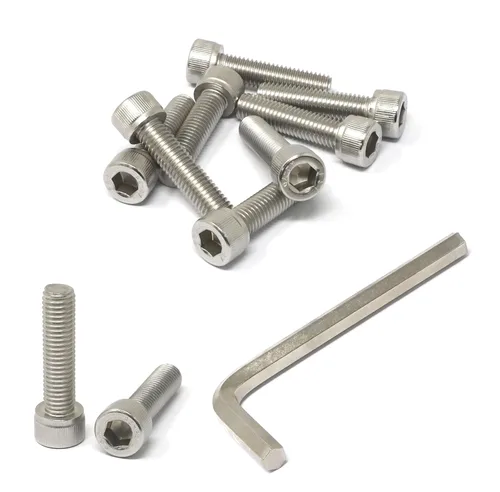 Miniatura 267 de iexcell 25 piezas M4 x 60/65/70/75/3.150 in paso de rosca 0.028 in acero inoxidable 304 cabeza hexagonal Tornillos Tornillos surtido Kit