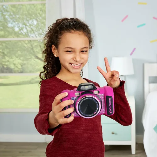 Miniatura 11 de Cámara VTech KidiZoom Duo FX para Niños, Cámaras Digitales Duales, Azul