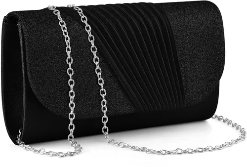 Miniatura 18 de TINDTOP Bolsos de mano para mujer, bolsos de noche para formal, boda, fiesta, cóctel, graduación, bandolera, sobre, hombro, bolsa de hombro