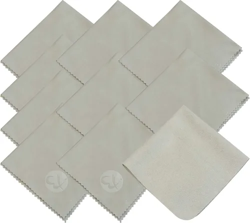 Miniatura 13 de Paño de limpieza de lentes de microfibra, toallitas para lentes para todas las pantallas de dispositivos electrónicos