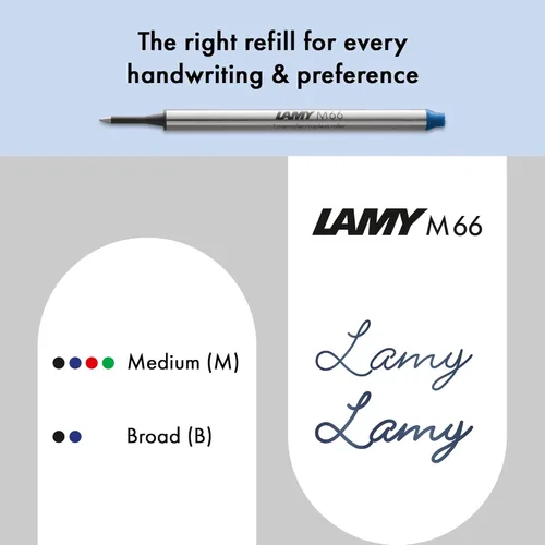 Miniatura 4 de LAMY L331 - Bolígrafo roller, a base de agua, Swift, negro, importado genuino Negro mate