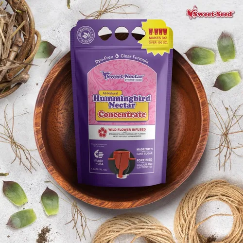 Miniatura 4 de sweet-seed Néctar de colibrí, concentrado, hace 3 veces el volumen, 1.5 L (50.7 onzas), prolonga la vida útil del néctar para comederos de colibríes