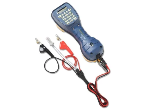 Miniatura 4 de Fluke Networks Set de multímetro probador de teléfono TS52 con pantalla LCD, 1