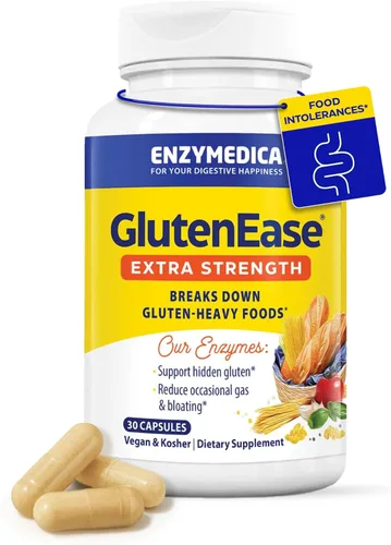 Miniatura 10 de Suplemento nutricional Enzymedica GlutenEase (2 unidades), 12011, 1, 60