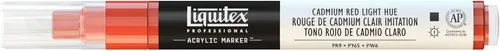 Miniatura 40 de Rotuladores de pintura Liquitex Professional, de punta ancha, Verde fosforescente, 8mm Verde fluorescente