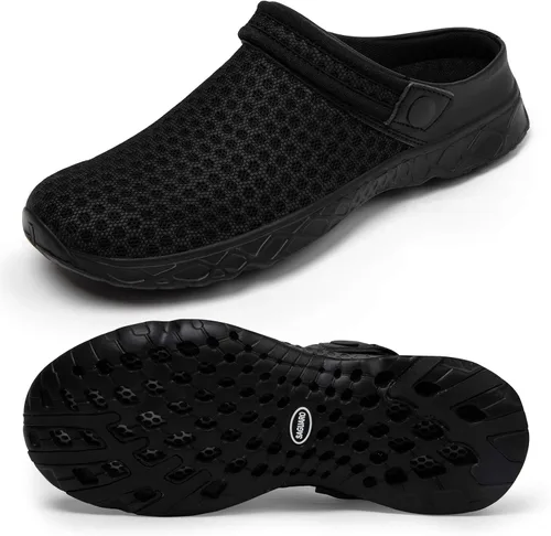 SAGUARO - Zapatos de jardín de secado rápido para hombre y mujer, ligeros y transpirables. Zuecos de jardinería, sandalias de agua y malla para