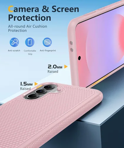 Miniatura 961 de FNTCASE Funda para iPhone 17 Pro: Fundas delgadas translúcidas de color azul claro compatibles con MagSafe, protección completa de la cámara
